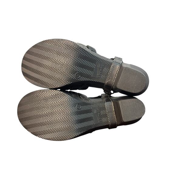 Dansko Randa Black Leather Slingback Heels Clogs Open Toe 39 - Picture 4 of 7